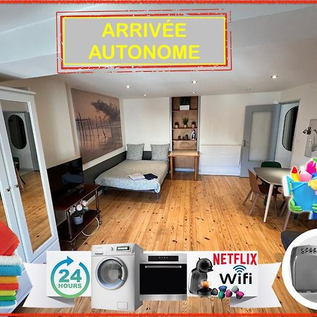 018 Chic & Cosy F1 41M2 Hypercentre Wifi Smart Tv Netflix Apartment Saint-Etienne  Bagian luar foto
